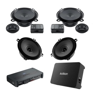 Pachet Difuzoare Auto cu subwoofer Fiat Marea 1996-2003 Audison Prima 1010 W
