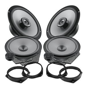 Pachet difuzoare auto Hertz Uno dedicat Alfa Romeo 159, RMS 75 W - Img 1