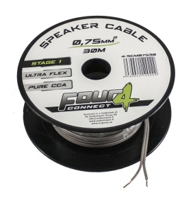 Cablu boxe Four Connect, 4-SCM07530, Stage 1, 30 M, 0.75 MM2, OFCA