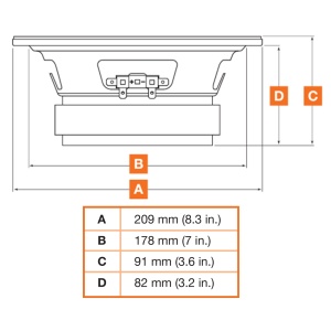 Difuzoare Auto Hertz SPL Show SV 200L set componente, 200mm, 250W RMS, 4Ω, set 2 difuzoare - Img 3