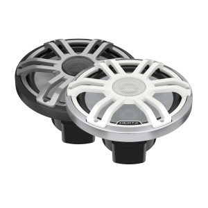 Difuzoare Marine Hertz HMX 8 S-LD SW / G, Alb / Negru, set coaxial 2 căi 200MM, 100W RMS