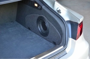 Incinta inchisa subwoofer dedicat Audi A7, 250 mm, 15L - Img 3