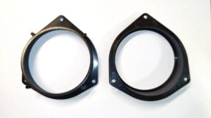 Inele adaptoare difuzoare auto Cod 20.519.130 Fiat Qubo 2008-2020 Spate 130mm