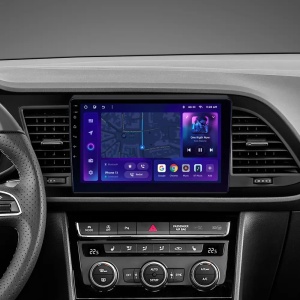 Navigatie Auto MOSS M2 Seat Leon 3 2012-2020 4+64GB 9" IPS Octa-core 1.6Ghz, Android 4G Bluetooth 5.1 DSP - Img 2