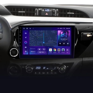 Navigatie Auto MOSS M2 Toyota Hilux 2015-2020 4+64GB 10" IPS Octa-core 1.6Ghz, Android 4G Bluetooth 5.1 DSP - Img 2