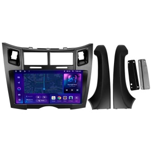 Navigatie Auto MOSS M2 Toyota Yaris 2005-2012 4+64GB 9" IPS Octa-core 1.6Ghz, Android 4G Bluetooth 5.1 DSP - Img 1