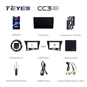 Navigatie Auto Teyes CC3 2K Honda CR-Z 2010-2014 4+32GB 9.5" QLED Octa-core 2Ghz, Android 4G Bluetooth 5.1 DSP - Img 7