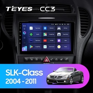 Navigatie Auto Teyes CC3 2K Mercedes-Benz SLK Class R171 2004-2011 4+64GB 9.5" QLED Octa-core 2Ghz Android 4G Bluetooth 5.1 DSP - Img 2