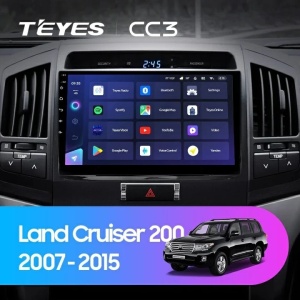 Navigatie Auto Teyes CC3 2K Toyota Land Cruiser LC J100 2002-2007 4+32GB 9.5" QLED Octa-core 2Ghz Android 4G Bluetooth 5.1 DSP - Img 2
