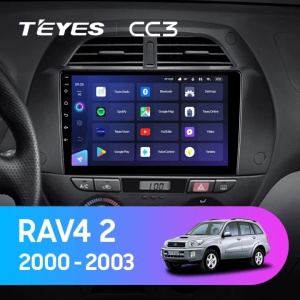 Navigatie Auto Teyes CC3 2K Toyota RAV4 2 XA20 2000-2003 4+32GB 9.5" QLED Octa-core 2Ghz Android 4G Bluetooth 5.1 DSP - Img 2