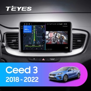 Navigatie Auto Teyes CC3 360° Kia Ceed 3 2018-2022 6+128GB 10.2" QLED Octa-core 1.8Ghz, Android 4G Bluetooth 5.1 DSP - Img 2