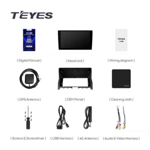 Navigatie Auto Teyes CC3 360° Mercedes-Benz CLK C209 2003-2010 6+128GB 9" QLED Octa-core 1.8Ghz, Android 4G Bluetooth 5.1 DSP - Img 6