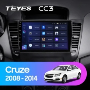 Navigatie Auto Teyes CC3 360 Chevrolet Cruze J300 2008-2016 6+128GB 9" QLED Octa-core 1.8Ghz Android 4G Bluetooth 5.1 DSP - Img 2