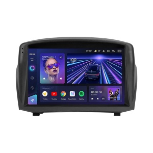 Navigatie Auto Teyes CC3 Ford Fiesta 6 2008-2019 6+128GB 9" QLED Octa-core 1.8Ghz, Android 4G Bluetooth 5.1 DSP