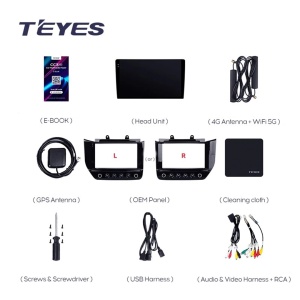Navigatie Auto Teyes CC3 Maserati GranTurismo 2007-2019 4+64GB 9" QLED Octa-core 1.8Ghz, Android 4G Bluetooth 5.1 DSP - Img 7