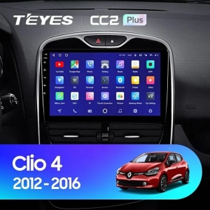 Navigatie Auto Teyes CC3 Renault Clio 4 2012-2015 4+64GB 10.2" QLED Octa-core 1.8Ghz, Android 4G Bluetooth 5.1 DSP - Img 2