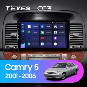 Navigatie Auto Teyes CC3 Toyota Camry 5 2001-2006 4+64GB 9" QLED Octa-core 1.8Ghz, Android 4G Bluetooth 5.1 DSP - Img 2