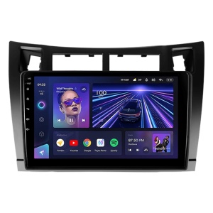 Navigatie Auto Teyes CC3 Toyota Yaris 2005-2012 4+64GB 9" QLED Octa-core 1.8Ghz, Android 4G Bluetooth 5.1 DSP