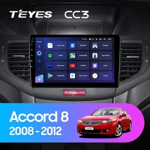 Navigatie Auto Teyes CC3L Honda Accord 8 2008-2015 4+32GB 9" IPS Octa-core 1.6Ghz Android 4G Bluetooth 5.1 DSP - Img 2