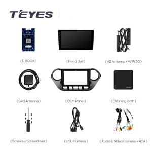 Navigatie Auto Teyes CC3L Hyundai i10 2013-2016 4+64GB 10.2" IPS Octa-core 1.6Ghz, Android 4G Bluetooth 5.1 DSP - Img 5