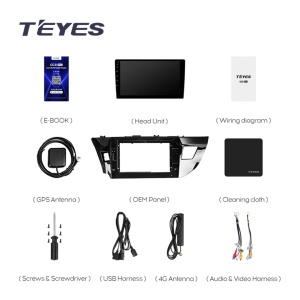Navigatie Auto Teyes CC3L WiFi Toyota Corolla 11 2012-2016 2+32GB 10.2" IPS Quad-core 1.3Ghz, Android Bluetooth 5.1 DSP - Img 8