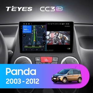 Navigatie Auto Teyes CC4 Fiat Panda 2003-2012 6+64GB 9.5" QLED Octa-core 2.7Ghz, Android 4G Bluetooth 5.1 DSP - Img 2