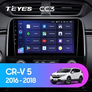 Navigatie Auto Teyes CC4 Honda CR-V 5 2016-2022 6+64GB 9.5" QLED Octa-core 2.7Ghz, Android 4G Bluetooth 5.1 DSP - Img 2