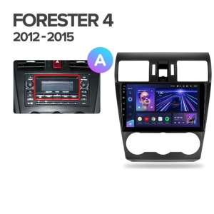 Navigatie Auto Teyes CC4 Subaru Forester 4 2012-2018 6+64GB 9.5" QLED Octa-core 2.7Ghz, Android 4G Bluetooth 5.1 DSP - Img 3