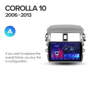 Navigatie Auto Teyes CC4 Toyota Corolla 10 2006-2013 6+64GB 9.5" QLED Octa-core 2.7Ghz, Android 4G Bluetooth 5.1 DSP - Img 3
