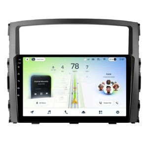 Navigatie Auto Teyes CC4L Mitsubishi Pajero 4 V90 2006-2021 6+64GB 9" QLED Qualcomm 2Ghz, Android 4G Bluetooth 5.1 DSP - Img 1