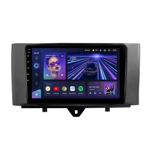 Navigatie Auto Teyes CC4L Smart Fortwo 2007-2014 6+64GB 9" QLED Qualcomm 2Ghz, Android 4G Bluetooth 5.1 DSP - Img 4