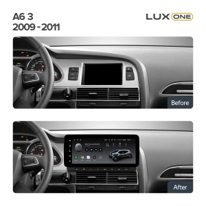 Navigatie Auto Teyes Lux One Audi A6 C6 2004-2011 6+128GB 12.3" IPS Octa-core 2Ghz, Android 4G Bluetooth 5.1 DSP - Img 3
