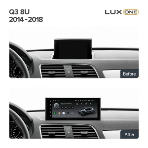 Navigatie Auto Teyes Lux One Audi Q3 8U 2011-2018 6+128GB 12.3" IPS Octa-Core 2.0 GHz Android 4G DSP Bluetooth 5.1 - Img 2