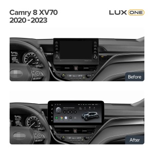 Navigatie Auto Teyes Lux One Toyota Camry 8 2020-2023 4+32GB 12.3" IPS Octa-core 2Ghz, Android 4G Bluetooth 5.1 DSP - Img 3