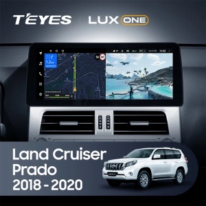 Navigatie Auto Teyes Lux One Toyota Toyota Land Cruiser Prado 150 2018-2020 6+128GB 12.3" IPS Octa-core 2Ghz, Android 4G Bluetooth 5.1 DSP - Img 2