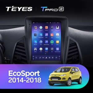 Navigatie Auto Teyes Tip Tesla TPRO 2 Ford EcoSport 2014-2023 4+64GB 9.7" QLED Octa-core 1.8Ghz Android 4G Bluetooth 5.1 DSP - Img 2