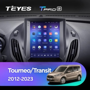 Navigatie Auto Teyes Tip Tesla TPRO 2 Ford Tourneo Custom 2012-2023 4+64GB 9.7" QLED Octa-core 1.8Ghz Android 4G Bluetooth 5.1 DSP - Img 2