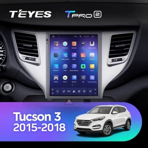 Navigatie Auto Teyes Tip Tesla TPRO 2 Hyundai Tucson 3 2015-2018 3+32GB 9.7" QLED Octa-core 1.8Ghz, Android 4G Bluetooth 5.1 DSP - Img 2