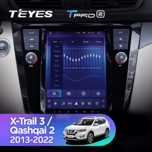 Navigatie Auto Teyes Tip Tesla TPRO 2 Nissan X-Trail 3 2013-2017 4+64GB 9.7" QLED Octa-core 1.8Ghz, Android 4G Bluetooth 5.1 DSP - Img 4