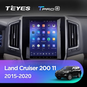 Navigatie Auto Teyes Tip Tesla TPRO 2 Toyota Land Cruiser 200 2015-2020 4+64GB 9.7" QLED Octa-core 1.8Ghz, Android 4G Bluetooth 5.1 DSP - Img 2
