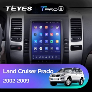 Navigatie Auto Teyes Tip Tesla TPRO 2 Toyota Land Cruiser Prado J120 2002-2009 4+64GB 9.7" QLED Octa-core 1.8Ghz, Android 4G Bluetooth 5.1 DSP - Img 2
