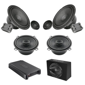 Pachet Difuzoare Auto cu subwoofer Opel Astra H 2004-2014 Hertz Cento 1500 W - Img 1