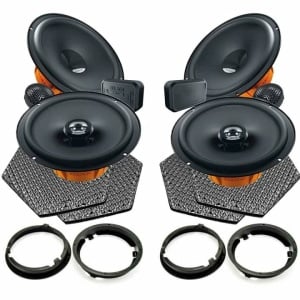 Pachet difuzoare auto Hertz Dieci dedicat Citroen C-Crosser , RMS 80W