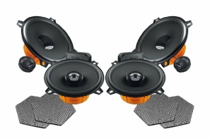 Pachet difuzoare auto Hertz Dieci dedicat Dacia Sandero 1 (2008 - 2012)