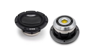 Difuzoare auto ESB 9.3M set componente, 75mm, 110W RMS, 4Ω, set 2 difuzoare