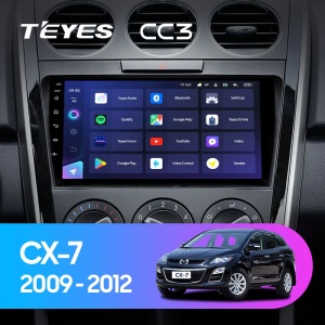 Navigatie Auto cu Asistenta AI Teyes CC4 PRO Mazda CX-7 2009-2012 8+128GB 9.5" QLED, Android 13, 5G, 7.1 DSP, CarPlay - Img 2