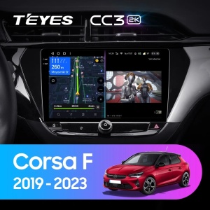 Navigatie Auto cu Asistenta AI Teyes CC4 PRO Opel Corsa F 2019-2023 8+128GB 9.5" QLED, Android 13, 5G, 7.1 DSP, CarPlay - Img 2