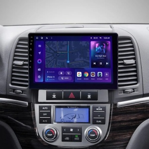 Navigatie Auto MOSS M3 Hyundai Santa Fe 2 2007-2012 4+32GB 9" QLED Octa-core 2Ghz, Android 4G Bluetooth 5.1 DSP - Img 2