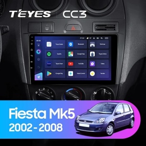 Navigatie Auto Teyes CC3 2K 360° Ford Fiesta 5 2002-2008 6+128GB 9.5" QLED Octa-core 2Ghz, Android 4G Bluetooth 5.1 DSP - Img 2