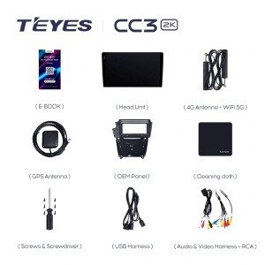 Navigatie Auto Teyes CC3 2K Citroen DS4 2014-2017 6+128GB 9.5" QLED Octa-core 2Ghz, Android 4G Bluetooth 5.1 DSP - Img 8